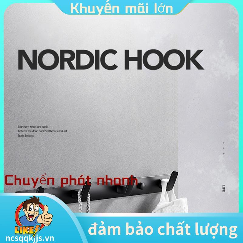 ตะขอติดผนังสีดําเหมาะสําหรับห้องโถง Foyer ห้องครัวห้องน้ํา -A .ncsqqkjjsvn