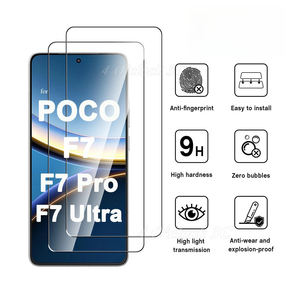 TEMPERED GLASS XIAOMI POCO F7 F7 PRO ULTRA F6 F6 PRO F5 F5 PRO F4 F4 GT F3 / X7 PRO X6 X6 PRO X5 X5 