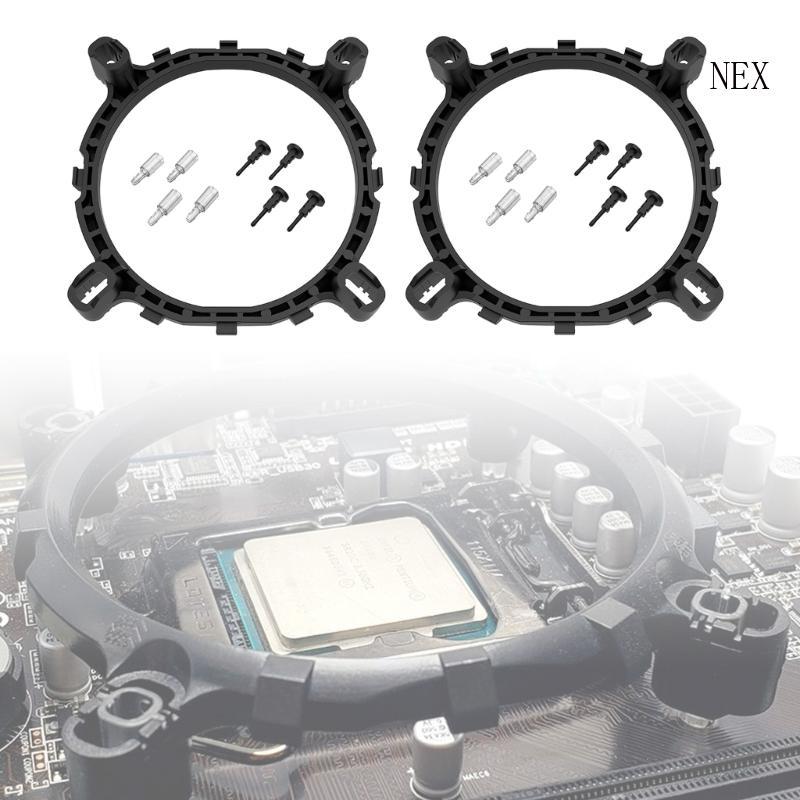 NEX CPU พัดลมวงเล็บ Cooling แพลตฟอร์ม Rack สําหรับ LGA1366 LGA1700 LGA1200