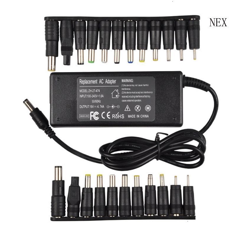 NEX ใหม่ 90W 19V 4 74A อะแดปเตอร์ AC แล็ปท็อปชาร์จสําหรับ 90W AC Adapter Charger สายไฟสําหรับ Dell ส