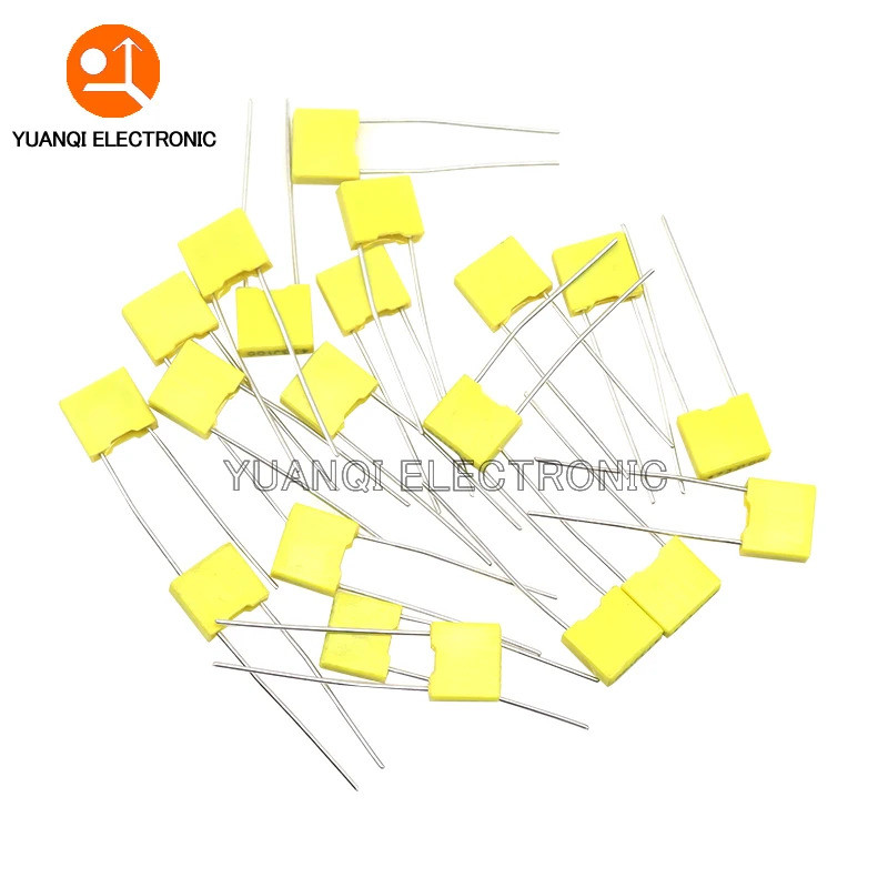 20pcs Polypropylene ความปลอดภัยฟิล์มพลาสติก Correction Capacitor 100V 102 222 472 103 473 104 474 1n
