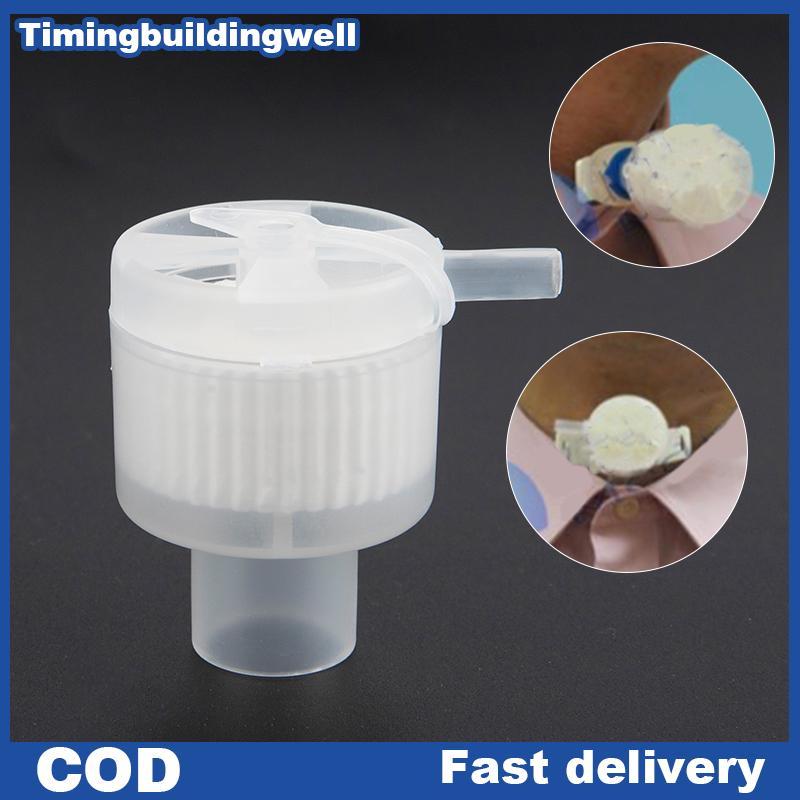 Twth Medical Disposable Heat Moisture Exchangers Trach Vent HME Filter QDD