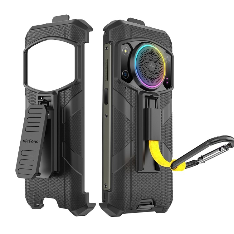 Dropshiping Ulefone คลิปด้านหลังเคสโทรศัพท์พร้อม Carabiner สําหรับ Ulefone Armor 21/Ulefone Armor 22