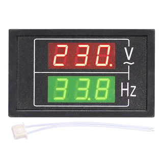 AC Meter DL85 AC80-500V 100A 60A Dual Display แรงดันไฟฟ้า Current Meter เครื่องตรวจจับความถี่ Meter Amperimetro LED โวลต์มิเตอร์แอมป์มิเตอร์