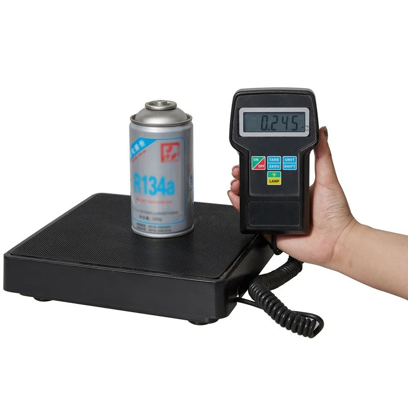 FZDSZH RCS-7040 อิเล็กทรอนิกส์ดิจิตอล HVAC A/C Refrigerant ชาร์จ Scale Freon น้ําหนักกรณีเครื่องมือว