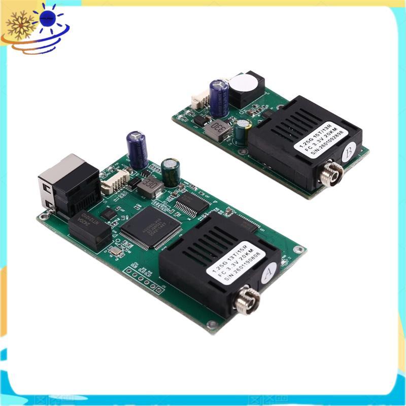[Xenia] TTL Data over Fiber Optic Converter 1310nm/1550nm FC Singlemode Fiber 20Km, 1 IP Ethernet Vi