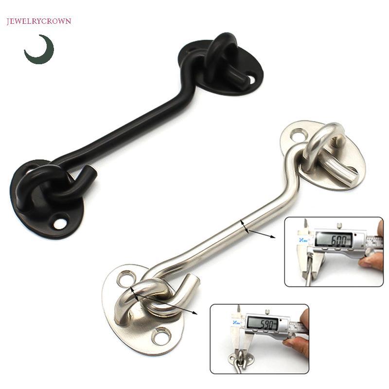 1Set Barn Door Latch Cabin Hook Eye Latch Easy Lo สําหรับ Barn Door Gate Window [VN]