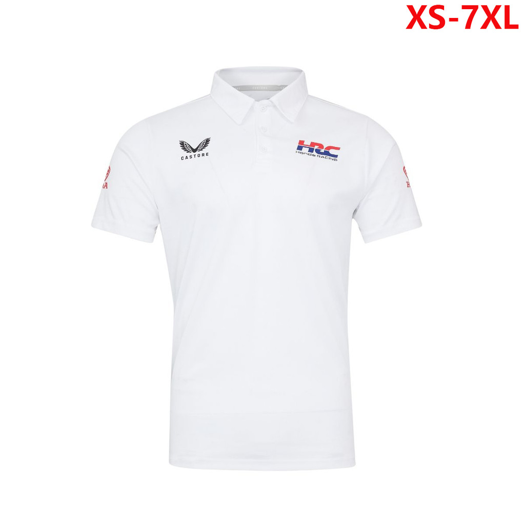 2026 ใหม่ F1 เสื้อโปโลแขนสั้น Unisex + F1 Honda Racing Team Jersey