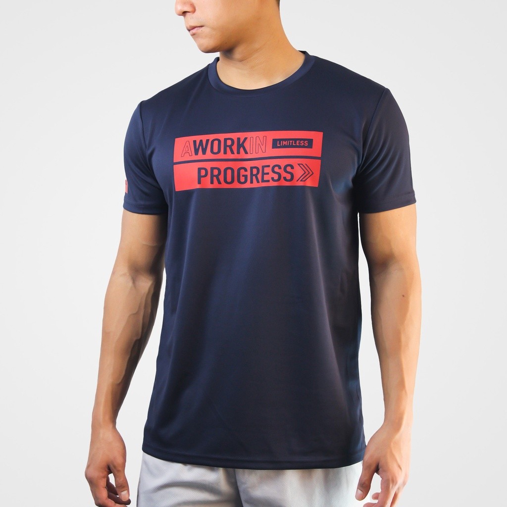 Limitless PROGRESS ThermoTech Shirt Mens Gym Activewear