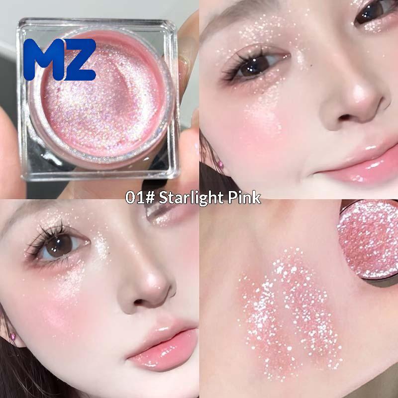 [MZ] Cappuvini Liquid Gel Eyeshadow Pearl Glitter Body High Monochrome Diamond Shimmer Silkworm Brighten Highgloss Sequins Qui Drying