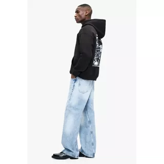 H&M(เอชแอนด์เอ็ม) เสื้อฮู้ดดีไซน์หลวม (Loose Fit Hoodie) Men Loose Fit Hoodie 1065654_22