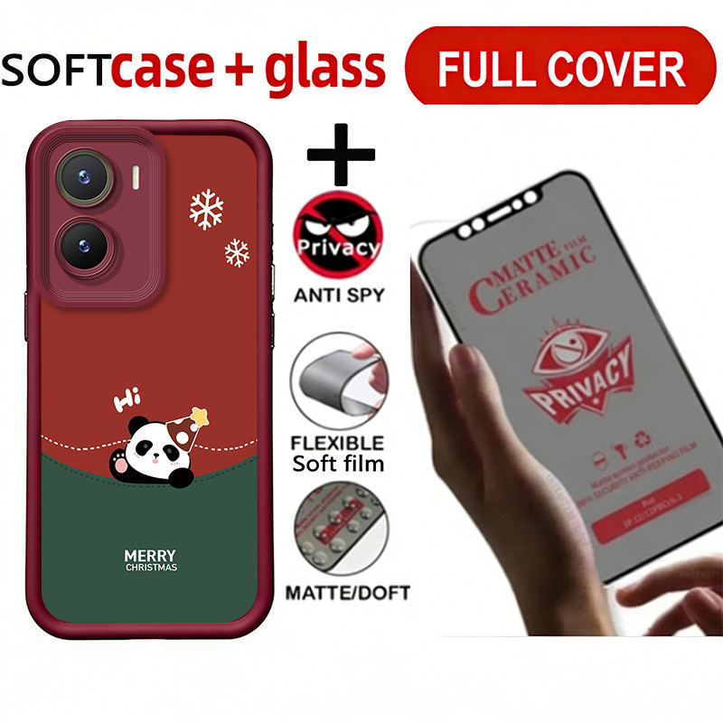 เซรามิคความเป็นส่วนตัวกระจกนิรภัยสําหรับVIVO Y03 4G Y18E Y18S Y18T Y28E Y18 4G Y28S 5G Y03T Y03A Y18