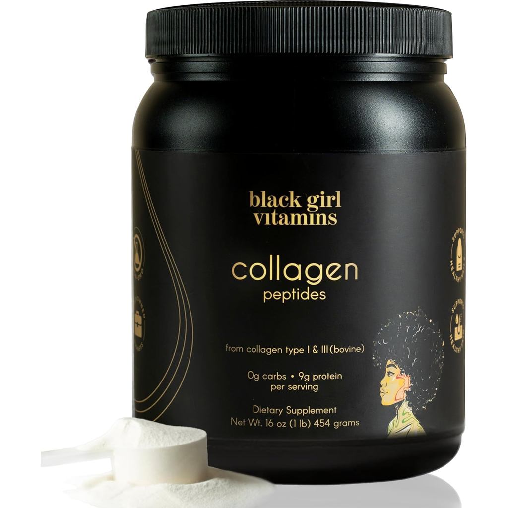 วิตามินสาวดํา | Collagen Peptides Powder - Collagen for Skin, Hair & Nails - ผงคอลลาเจนไฮโดรไลซ์รสจื