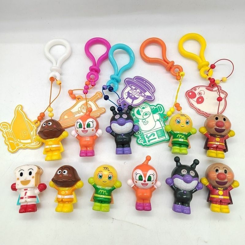 สินค้าจํานวนมากของแท้เวอร์ชั่นญี่ปุ่น Anpanman Museum เกม Kingdom กระเป๋านักเรียนพวงกุญแจ Anti-Lost 