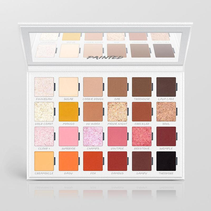 James Charles · QAVT < Neutral Eyeshadow and Facial Makeup Palette บนผ้าใบ >