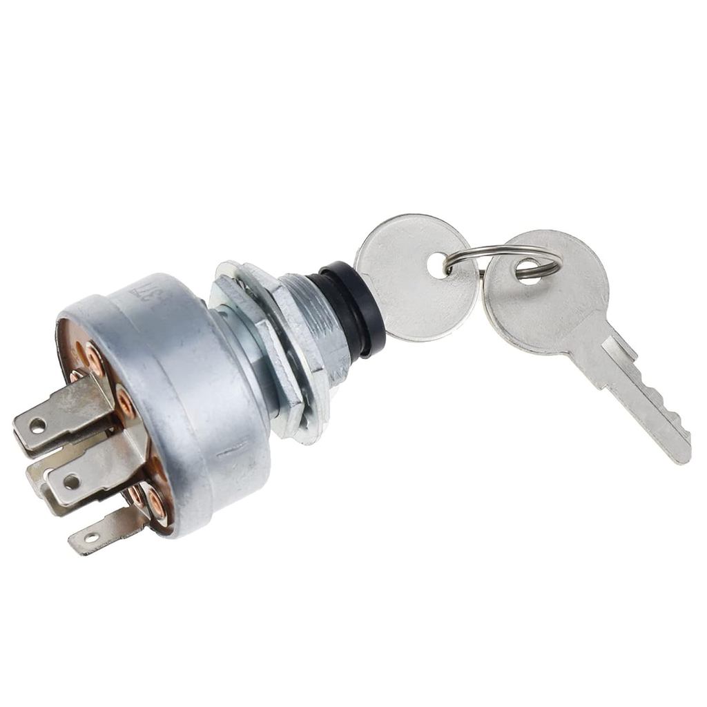 DVPARTS สวิตช์จุดระเบิดสตาร์ทสําหรับ John Deere 130 160 165 170 175 180 185 240 245 260 265 285 320 