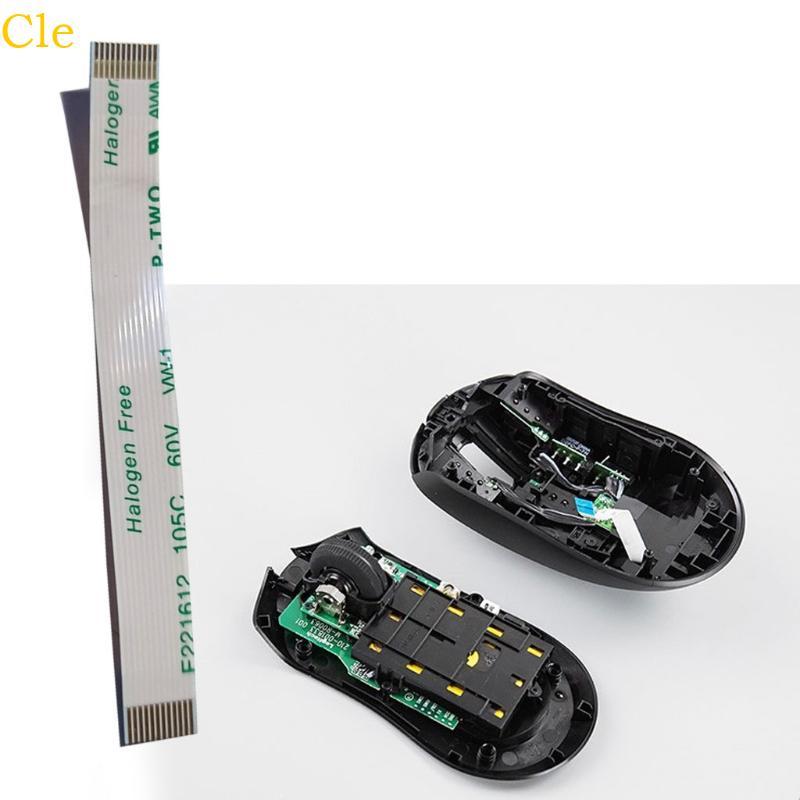 Cle สําหรับ G703 G703 Hero Mouse ปุ่มด้านข้างเมนบอร์ดแผงวงจรเมาส์สายยืดหยุ่นสายไฟ Part