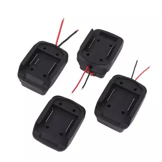 [Wjt] สําหรับ Makita 18V 21V ผู้ถือขั้วต่อแบตเตอรี่พร้อมสายไฟเครื่องมือเชื่อมต่ออะแดปเตอร์ DIY ฐานอะแดปเตอร์ [ขายร้อน]