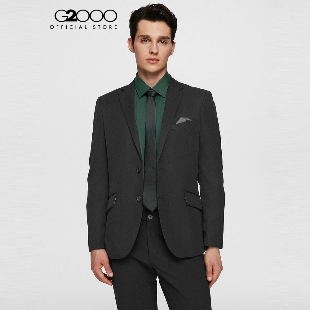 G2000 เสื้อสูทสำหรับผู้ชาย ทรงสมาร์ทฟิต (SMART FIT) รุ่น 3611205299 BLACK – โปรปัง