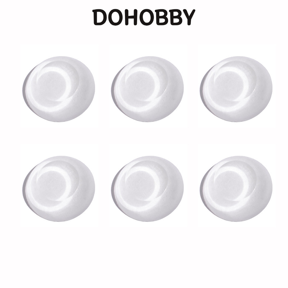 DOHOBBY 6 ชิ้นผนังประตู Handle Stopper, PU Wall Shield เบาะ, Wall Mount 1.57 1.57 ใน Self กาว Guard 