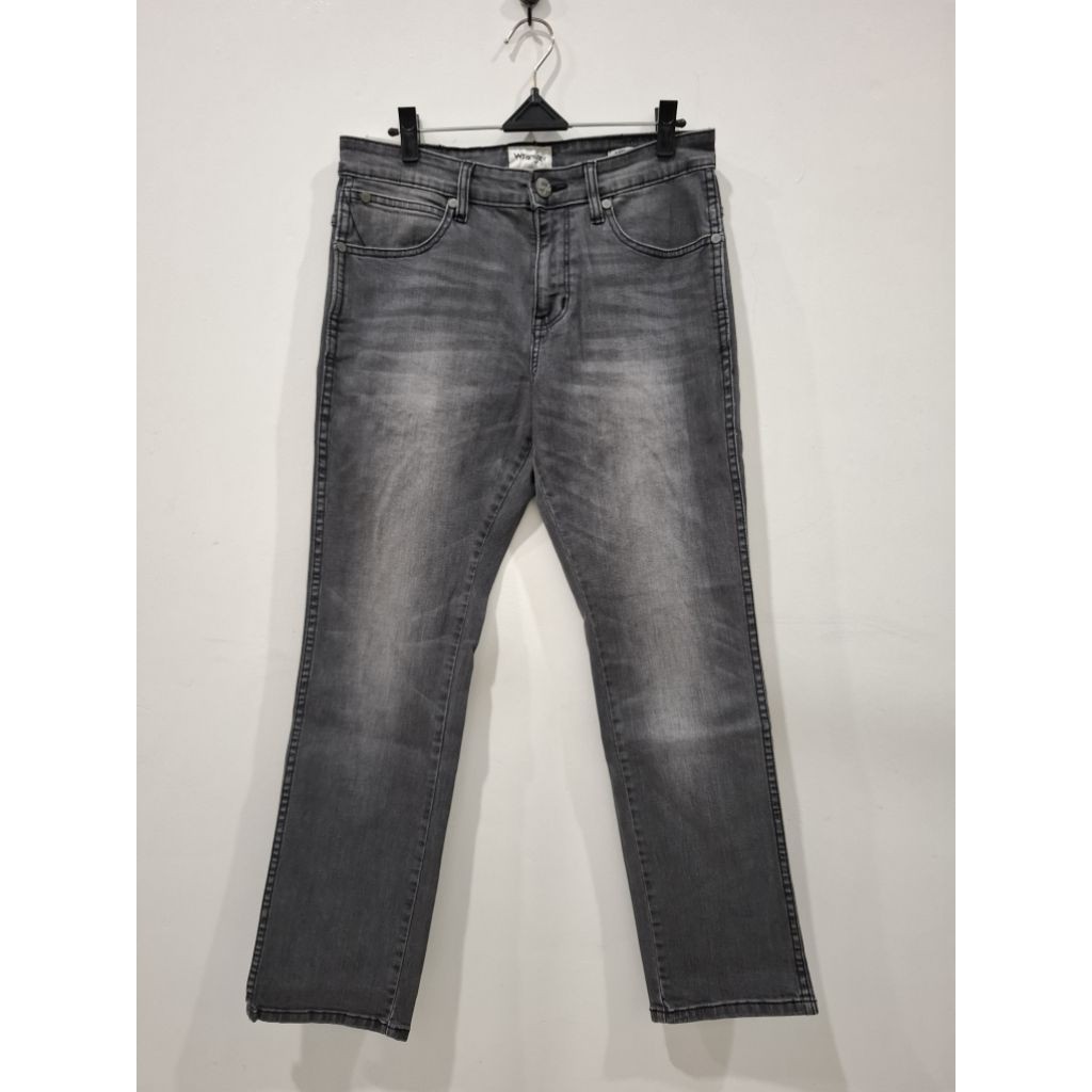 WRANGLER SPENCER SLIM STRAIGHT กางเกงขายาวผู้ชาย กางเกงยีนส์ดั้งเดิม