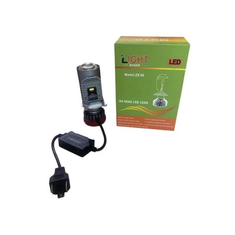 H4 Mini Bild H4 โคมไฟ Led 50 วัตต์ ZE-65 LIGHT MAKER