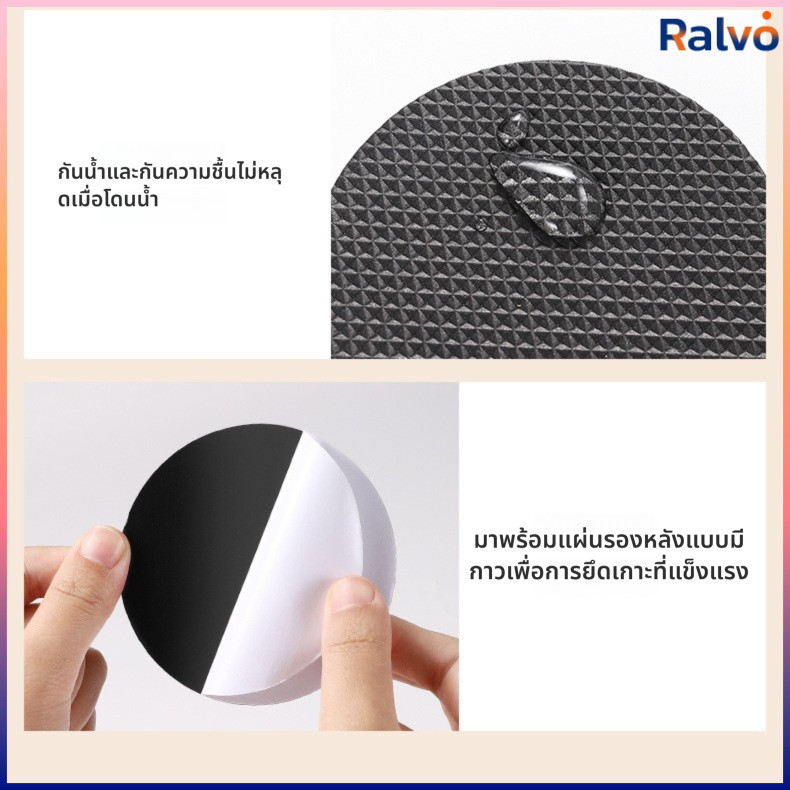 RO แผ่นรองขาโต๊ะเก้าอี้ EVA กันเสียง กันลื่น กันรอย รูปที่ 5