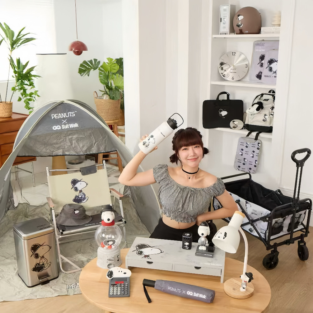 [Cola Bear Dad] Taiwan Peanuts x GQ Joint 711 Pop-up Shop Merchanded Series