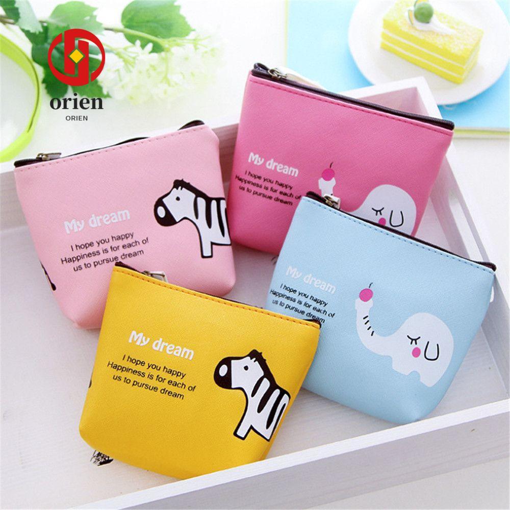 ORIEN กระเป๋าการ์ตูน Zebra Kawaii Wallets