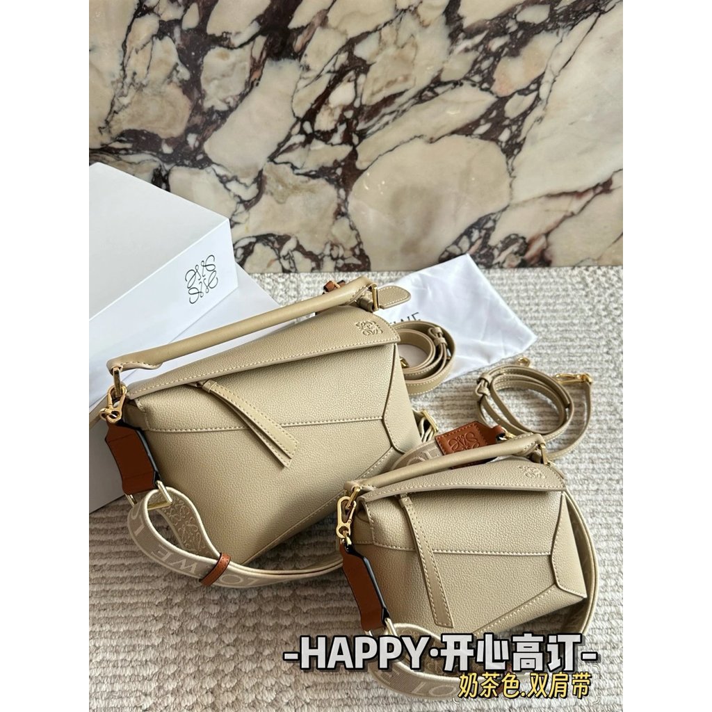 [APP • LOEWE • Ready Stock] Loewe Bag loewe Bag Letter puzzle Geometric Bag Anagram Shoulder Strap J