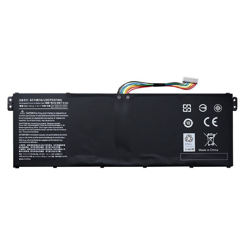 Suitable for Acer N15Q3 MS2394 EX2519 AC14B18J AC14B13J notebook battery