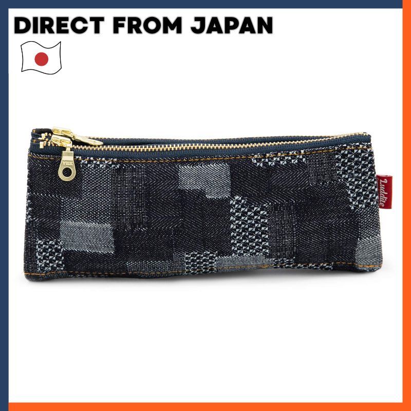 Ladite Bendy Pen Case Nep Denim LDD-BNPN-102