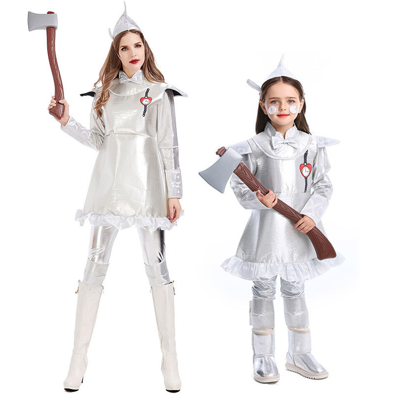 ชุดคอสเพลย์ Wizard of Oz Tin Man สไตล์ผู้หญิง สำหรับฮัลโลวีน