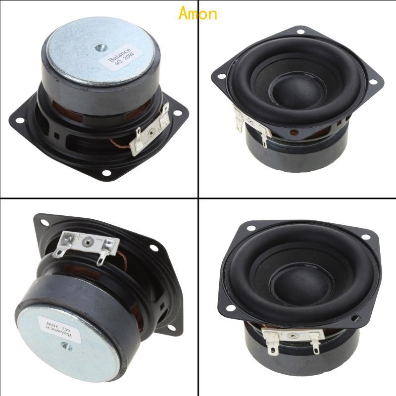 Amon Full Frequency Ranging Speaker 3inch 20W For Home Theater Sound System-Loudspeaker