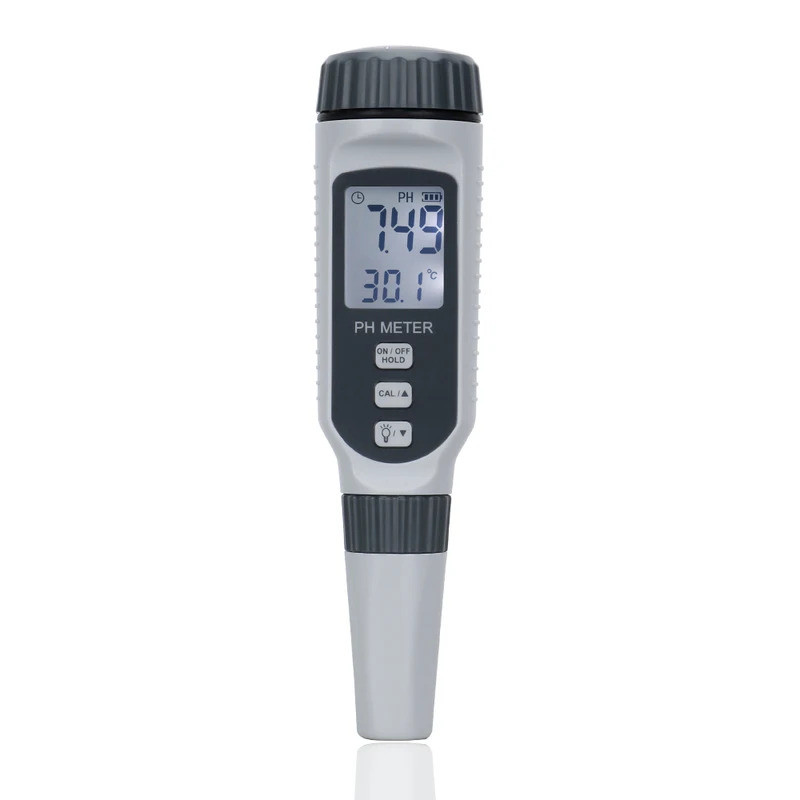Professional pH Meter ปากกาประเภทเครื่องทดสอบคุณภาพน้ํา Acidometer PH เครื่องวัดความเป็นกรดสําหรับ A