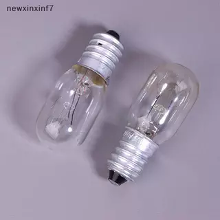 [ใหม่] 2 ชิ้น E14 15 วัตต์หลอดไฟตู้เย็นทนอุณหภูมิสูงเตาอบไมโครเวฟเปลี่ยนแสงเครื่องปิ้งขนมปัง/หลอดไฟไอน้ํา [TH]