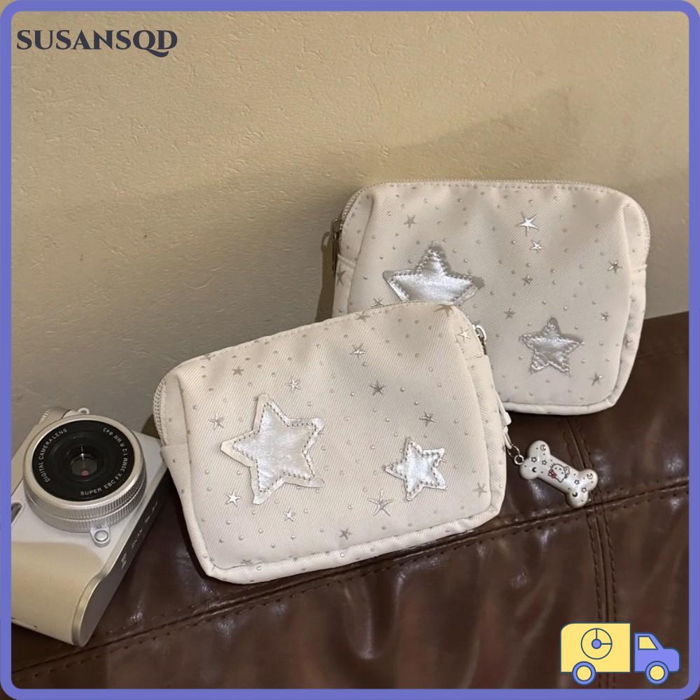 SUSANSQD กระเป๋าแต่งหน้า,กระเป๋าเก็บของเดินทางแบบพกพา Star Elements,กระเป๋าเดินทางขนาดเล็กมัลติฟังก์