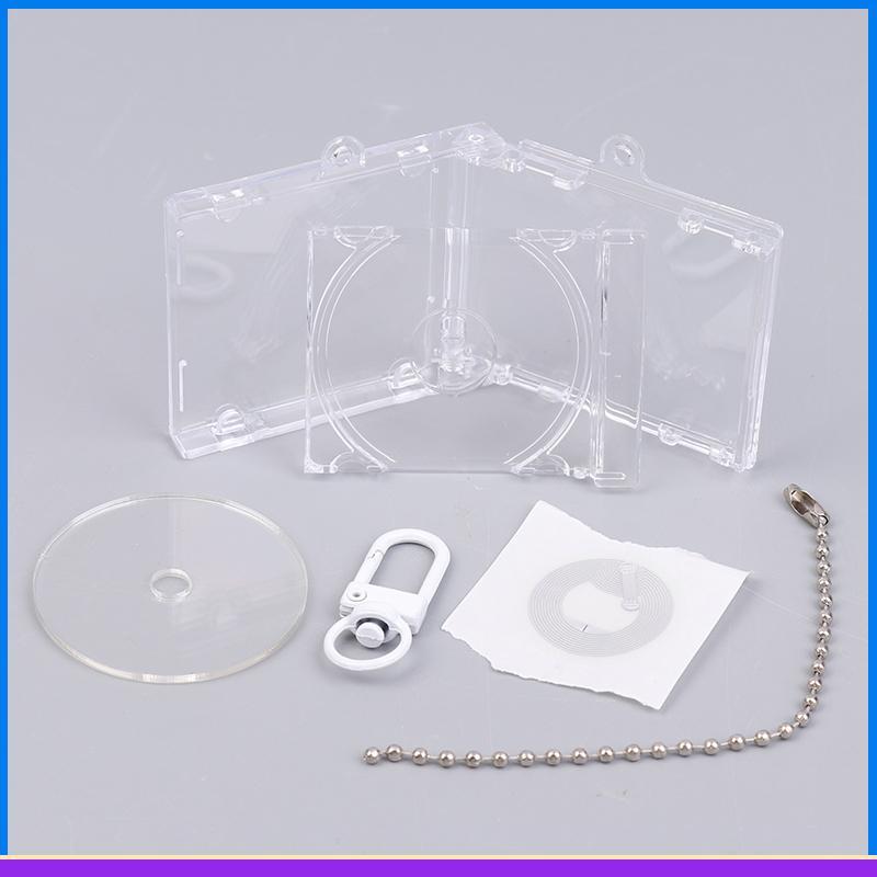 Mini NFC Functional CD Disc Case Key Chain Peripheralmemorative Album Key Holder สําหรับ DIY Bapa จี