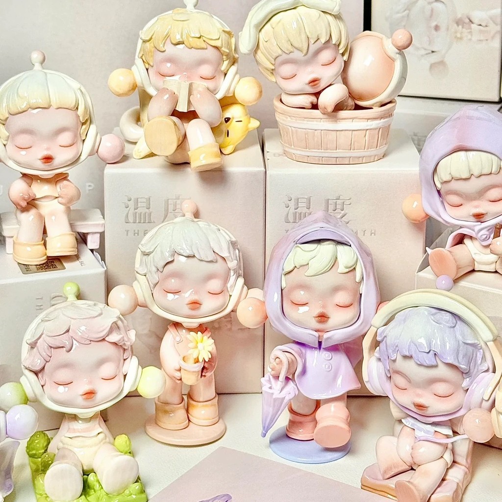 ⭐Bubble Code Special Edition Mystery Box Temperature Series Mystery Box Figure Toy ของที่ระลึกตกแต่ง