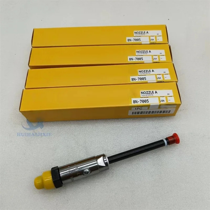 ชิ้นส่วนเครื่องจักรก่อสร้างหัวฉีดน้ํามันเชื้อเพลิง 8N-7005 8N7005 สําหรับเครื่องยนต์ Caterpillar 330