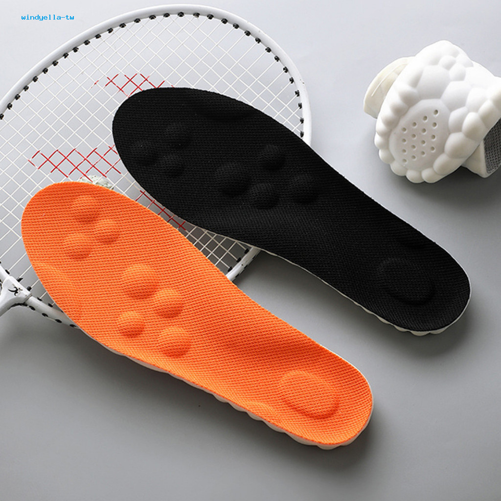 WD รองเท้าในโซล 4D Cloud Comfort สำหรับผู้ชายและผู้หญิง - รองพื้นดูดซับแรงกระแทก ลดกลิ่น ทนทานต่อการ