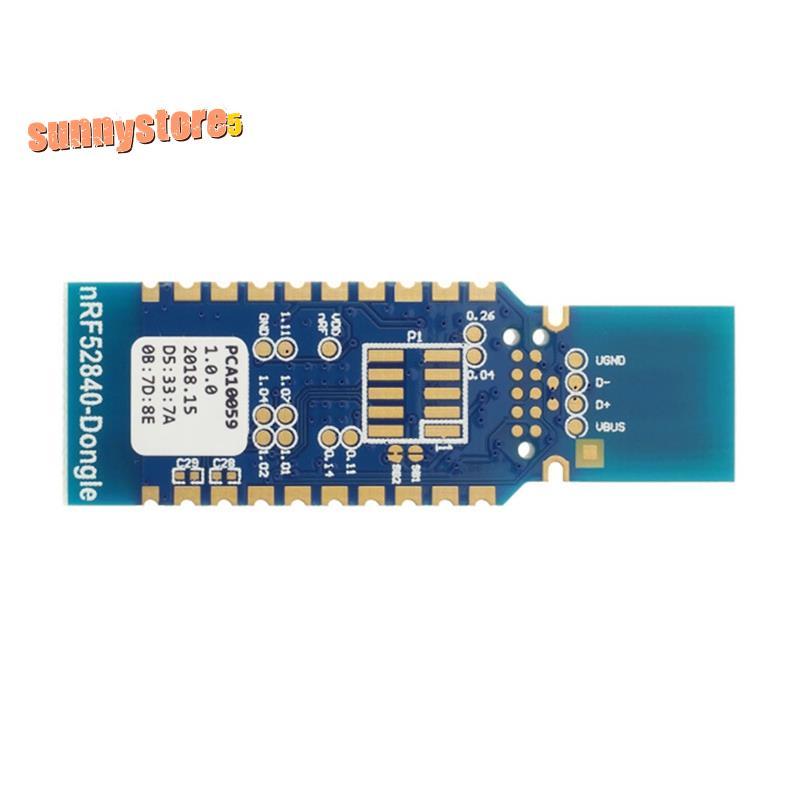 Nordic NRF52840 USB Dongle สําหรับ Eval Bluetooth Packet Capture เครื่องมือโมดูลไร้สาย
