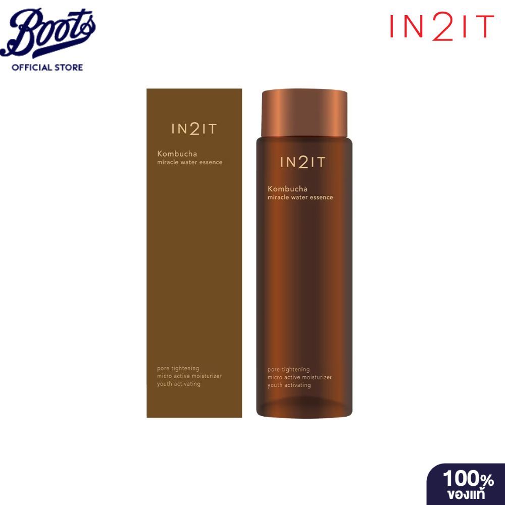 IN2IT อินทูอิท คอมบูชา มิราเคิล วอเตอร์ เอสเซนส์ 150มล.