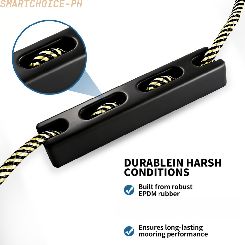 Marine Rubber Snubber โช้คอัพสําหรับ Moring Lines Dock Ropes Small Medium