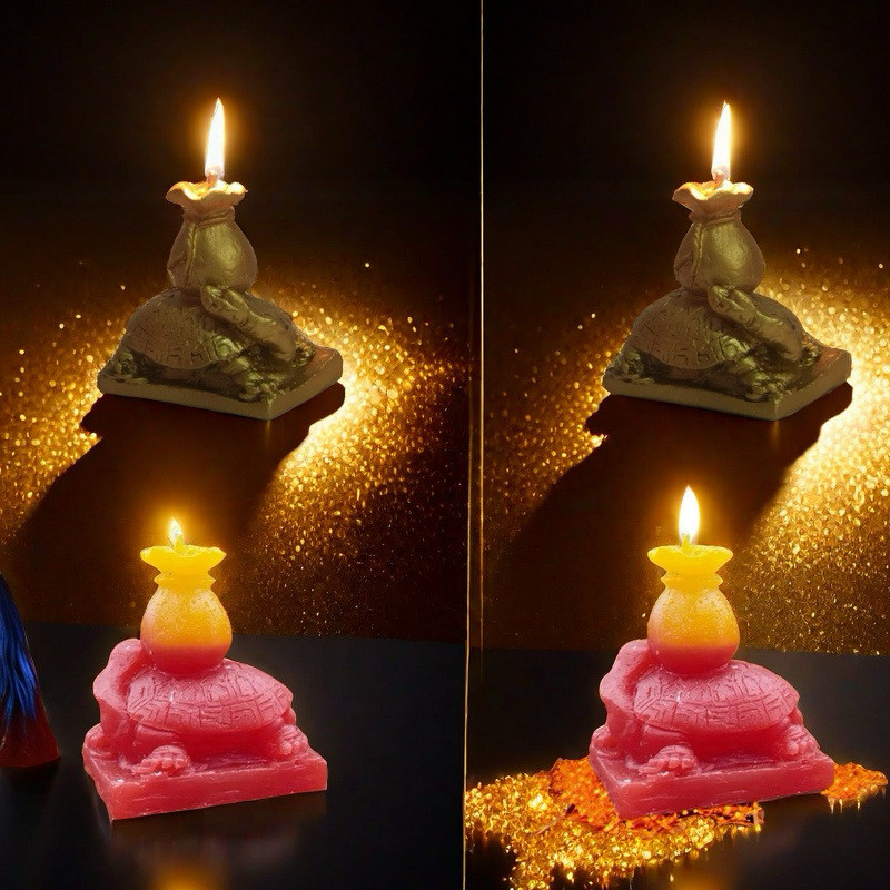 Creative candle money bag turtle candle handmade candle aromatherapy gift craft handmade candle souv