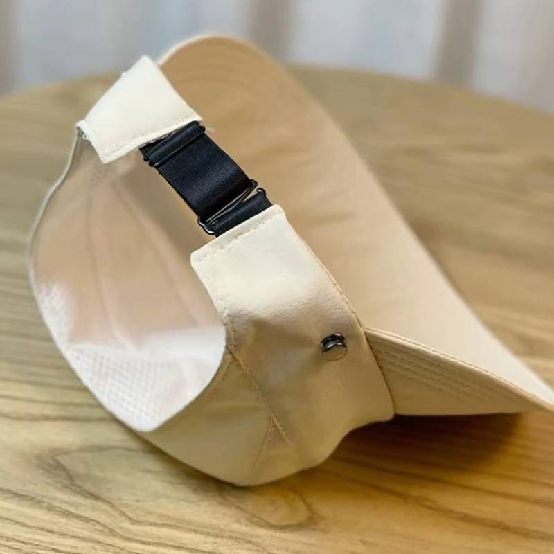 GKY ฤดูร้อนกว้าง Brim Sunhat ผู้หญิง Sun หมวกพับปรับกลางแจ้ง Beach Buet หมวก UV ป้องกัน Visors ชาวประมงหางม้าหมวก GKY