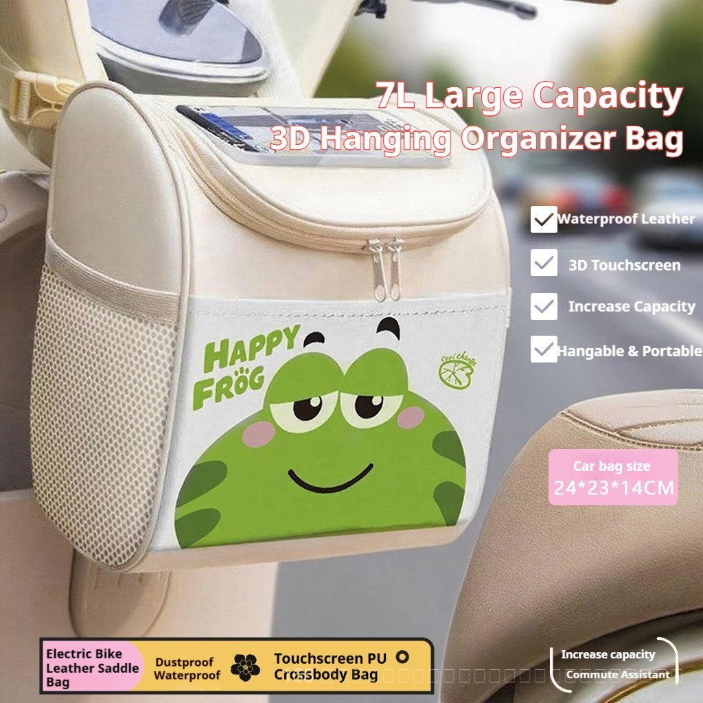 168 Creative Bazaars Electric Vehicle Front Bag Universal Electric Bicycle Backpack Waterproof Large
