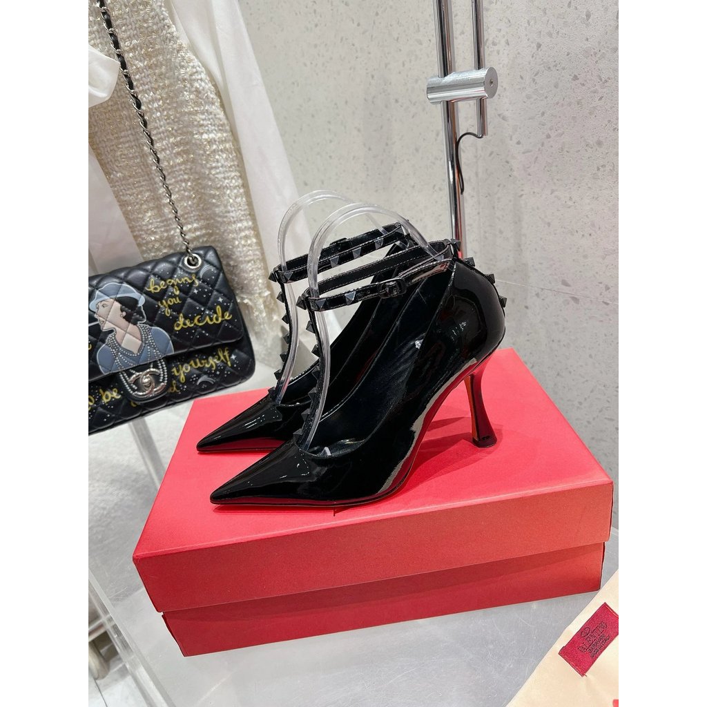 2025.1.7-9cm Heel Valentino Valentino รองเท้า/รองเท้าส้นสูง