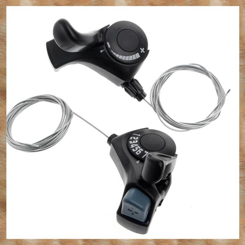[KYG] 21 Speed Bike Shifter ชุดคันเบรค TX30-7 3x7 Thumb Shifter พร้อมตัวบ่งชี้เกียร์ Shifter จักรยาน