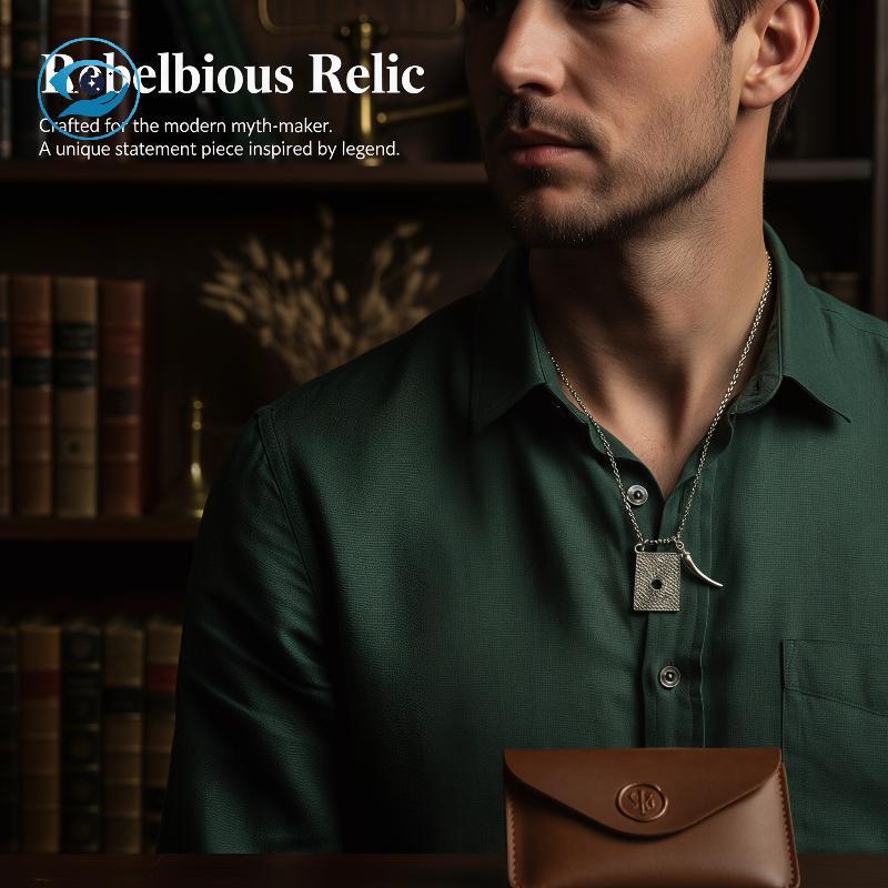 [Smw] Tom Riddle Serpent Tooth Nelace Horcrux Diary Pendant for Wizard Themed คอสเพลย์เครื่องแต่งกาย